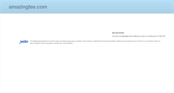 Desktop Screenshot of amazingtee.com